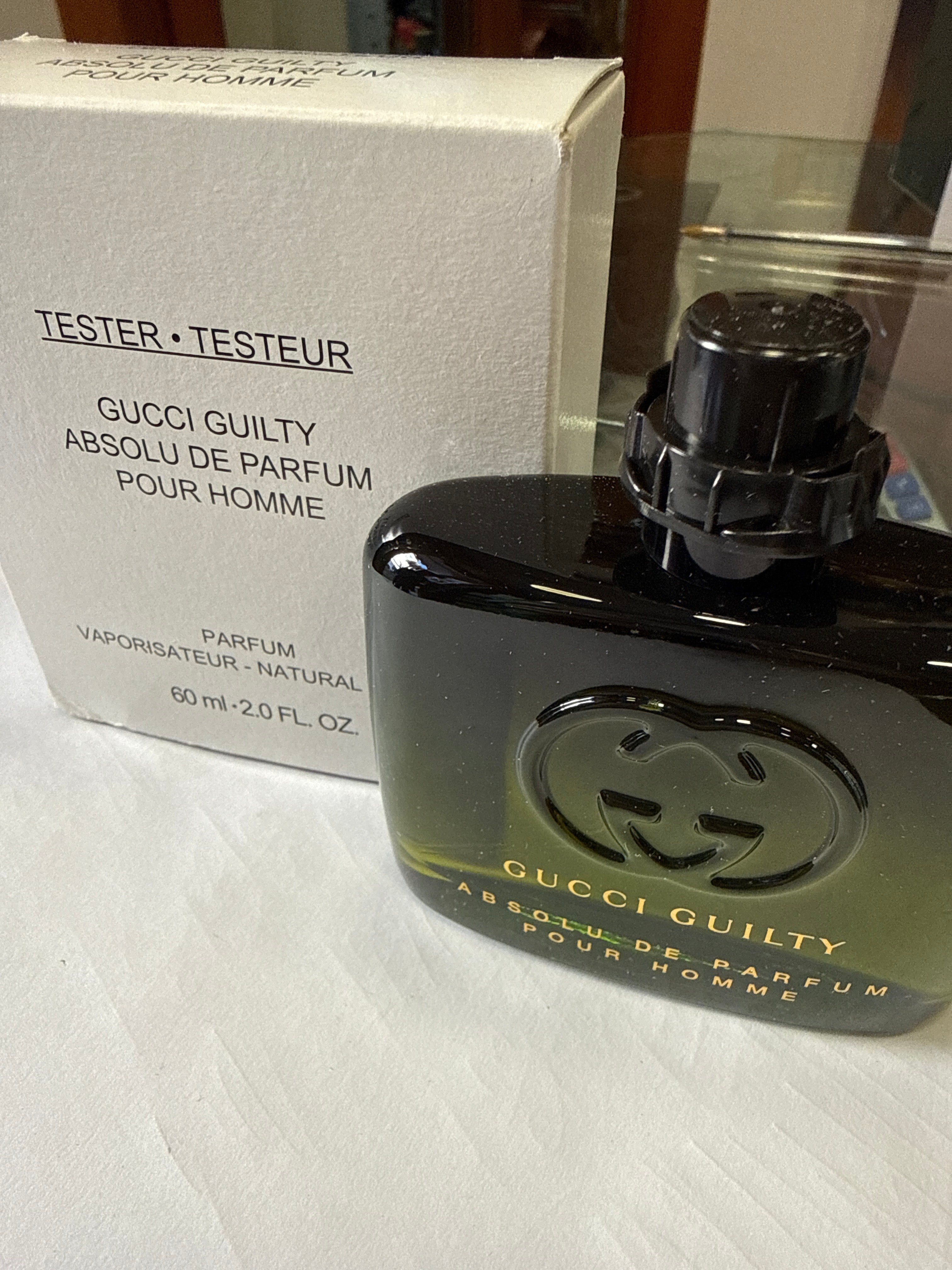 Tester Gucci Guilty Absulu de Parfum pour homme 60 ml novità 2026