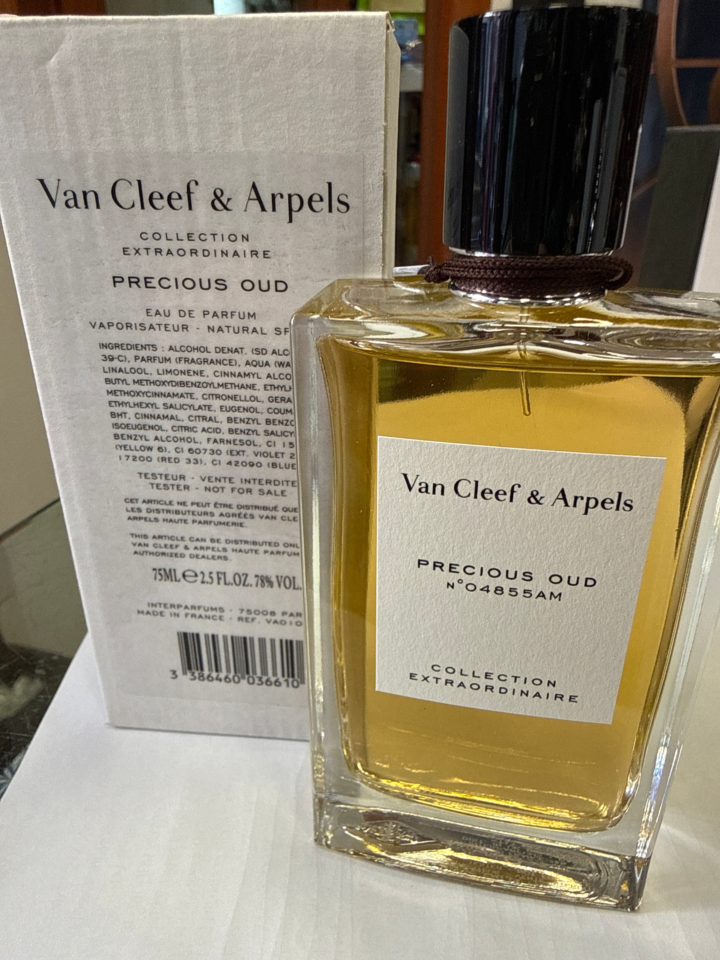 Tester Van Cleef & Arpels collection Extraordinarie Precious Oud edp 75ml