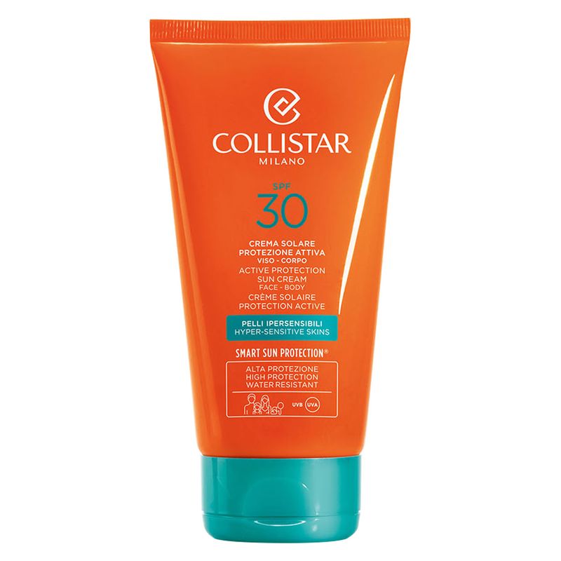 COLLISTAR Crema Solare Protezione Attiva Pelli Per Ipersensibili Viso-Corpo Spf 30