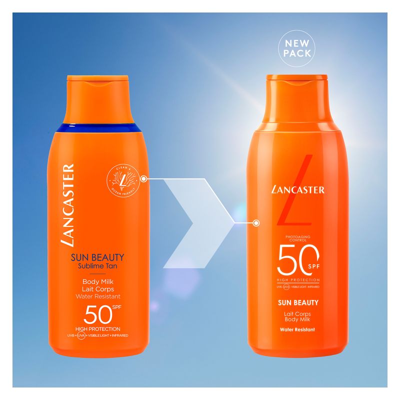 LANCASTER Sun Beauty Sublime Tan Body Milk Spf 50