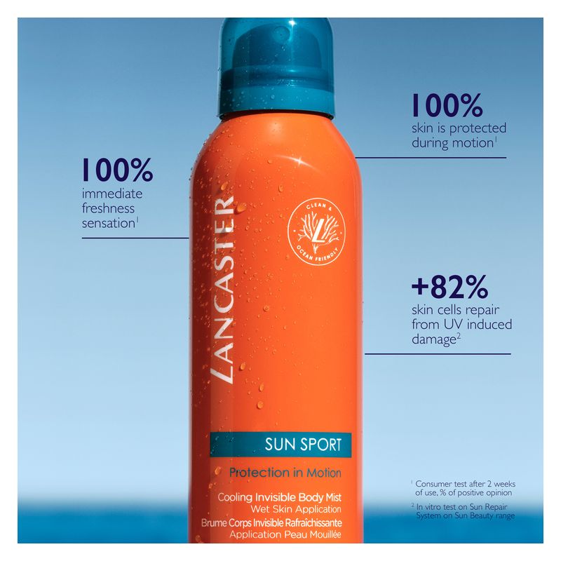 LANCASTER Sun Sport Protection In Motion - Cooling Invisible Body Mist Spf 30