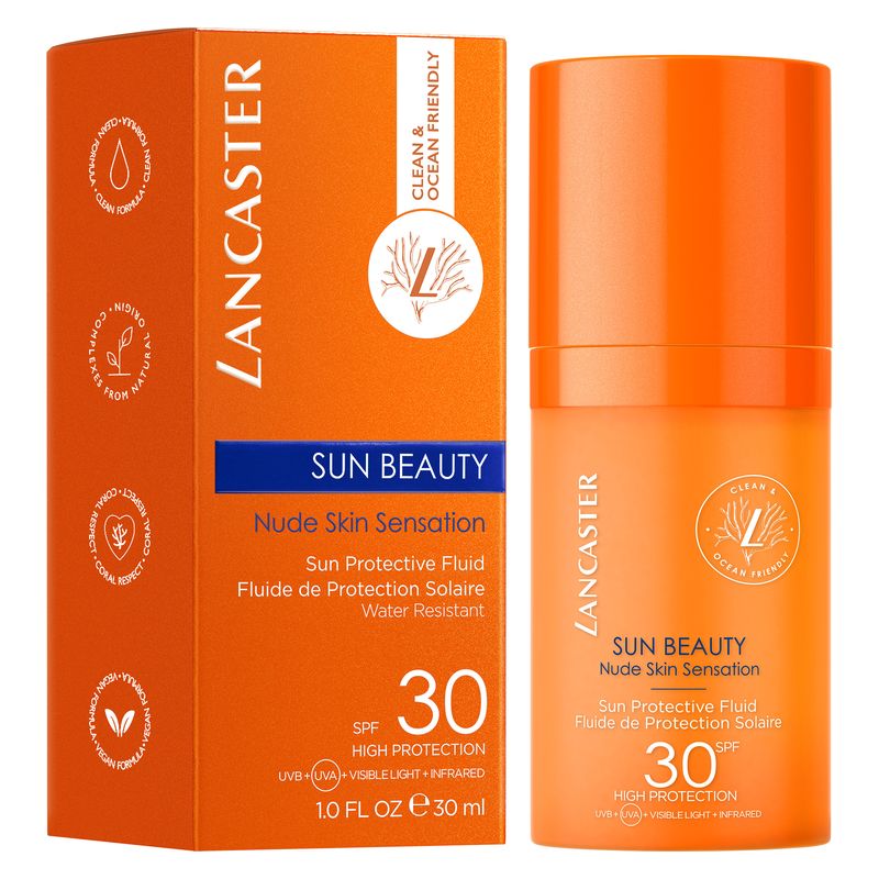 LANCASTER Sun Beauty Nude Skin Sensation Sun Protective Fluid Spf 30