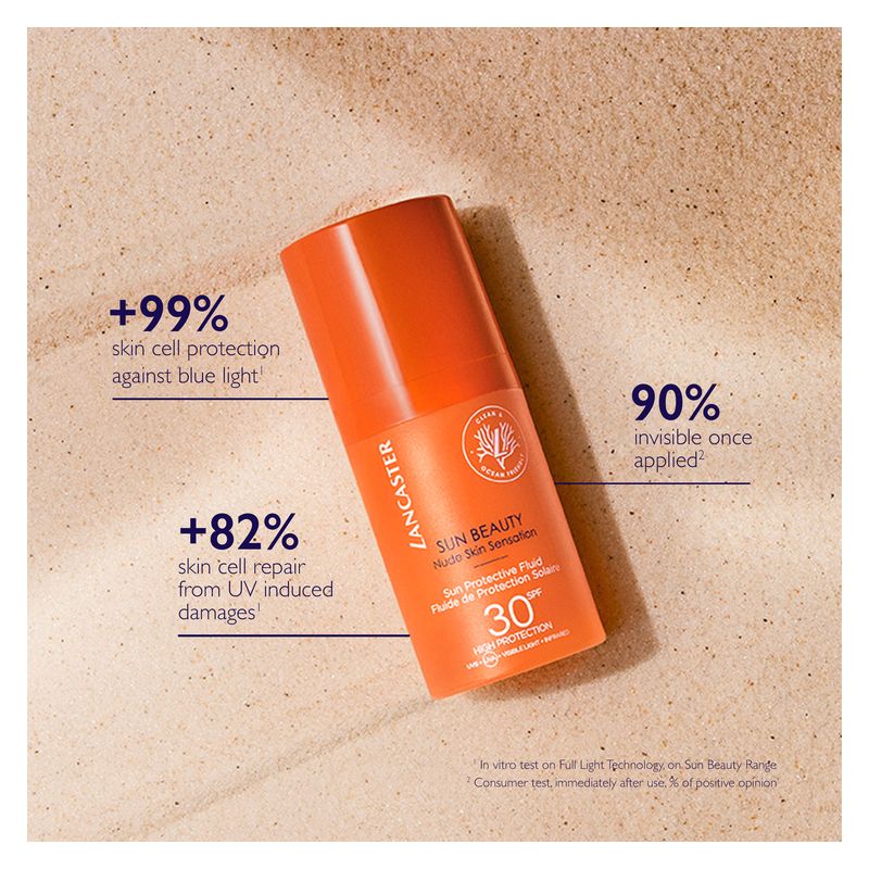 LANCASTER Sun Beauty Nude Skin Sensation Sun Protective Fluid Spf 30