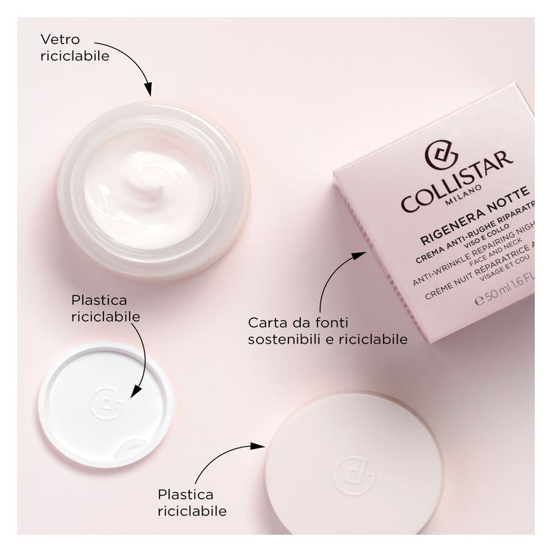 Collistar Rigenera Notte Crema Anti-Rughe Riparatrice