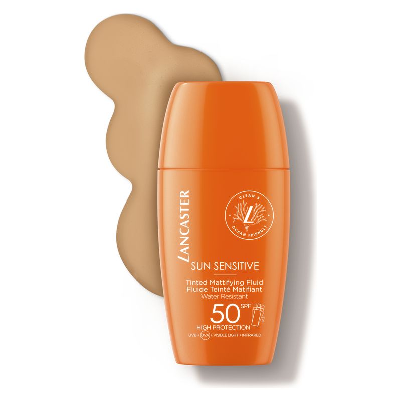 Lancaster Sun Sensitive Tinted Mattifying Fluid Spf 50