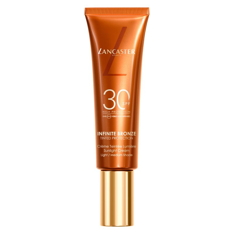 LANCASTER Infinite Bronze Tinted Proctection Spf 30 - Sunlight Cream 01  - Fondotinta Fluido