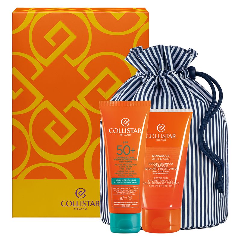 COLLISTAR COFANETTO CREMA SOLARE PROTEZIONE ATTIVA SPF 50+