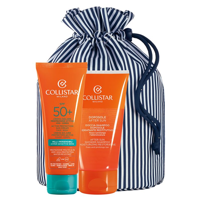 COLLISTAR COFANETTO CREMA SOLARE PROTEZIONE ATTIVA SPF 50+