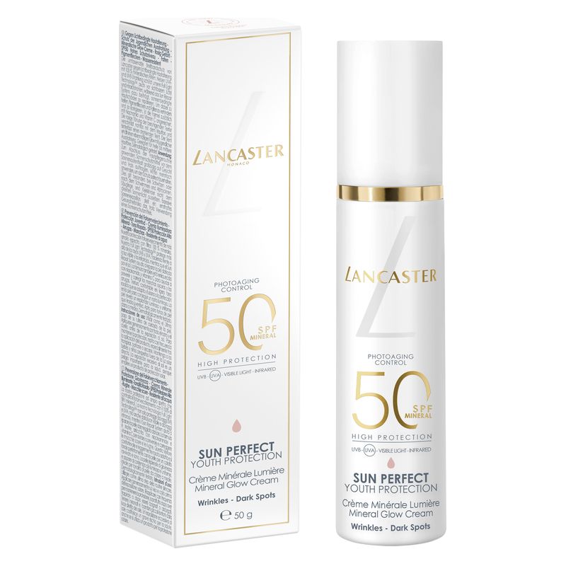 LANCASTER SUN PERFECT YOUTH PROTECTION MINERAL GLOW CREAM SPF 50 MINERAL