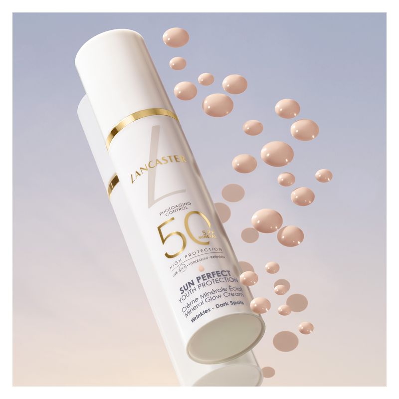 LANCASTER SUN PERFECT YOUTH PROTECTION MINERAL GLOW CREAM SPF 50 MINERAL