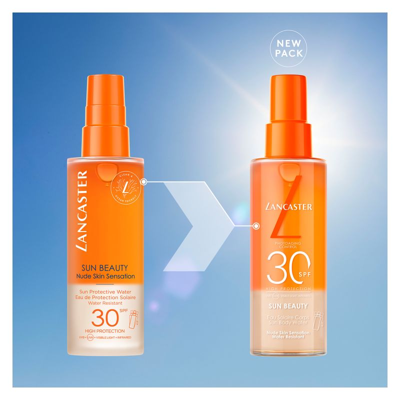 LANCASTER Sun Beauty Nude Skin Sensation - Sun Protective Water Spf 30