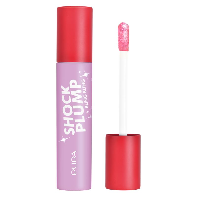 Pupa Shock Plump Bling Bling - Gloss labbra 012  volumizzante istantaneo Effetto Scintillante