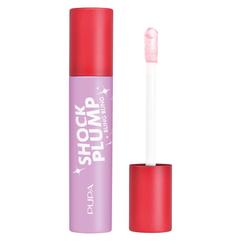 Pupa Shock Plump Bling Bling - Gloss labbra 013  volumizzante istantaneo Effetto Scintillante