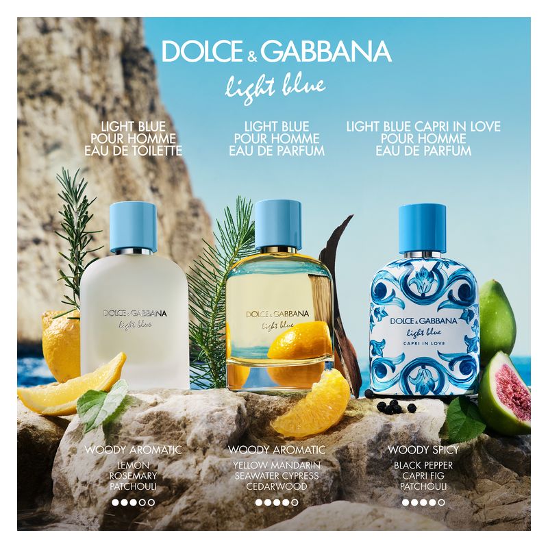 Dolce & Gabbana LIGHT BLUE POUR HOMME EAU DE PARFUM 100ML