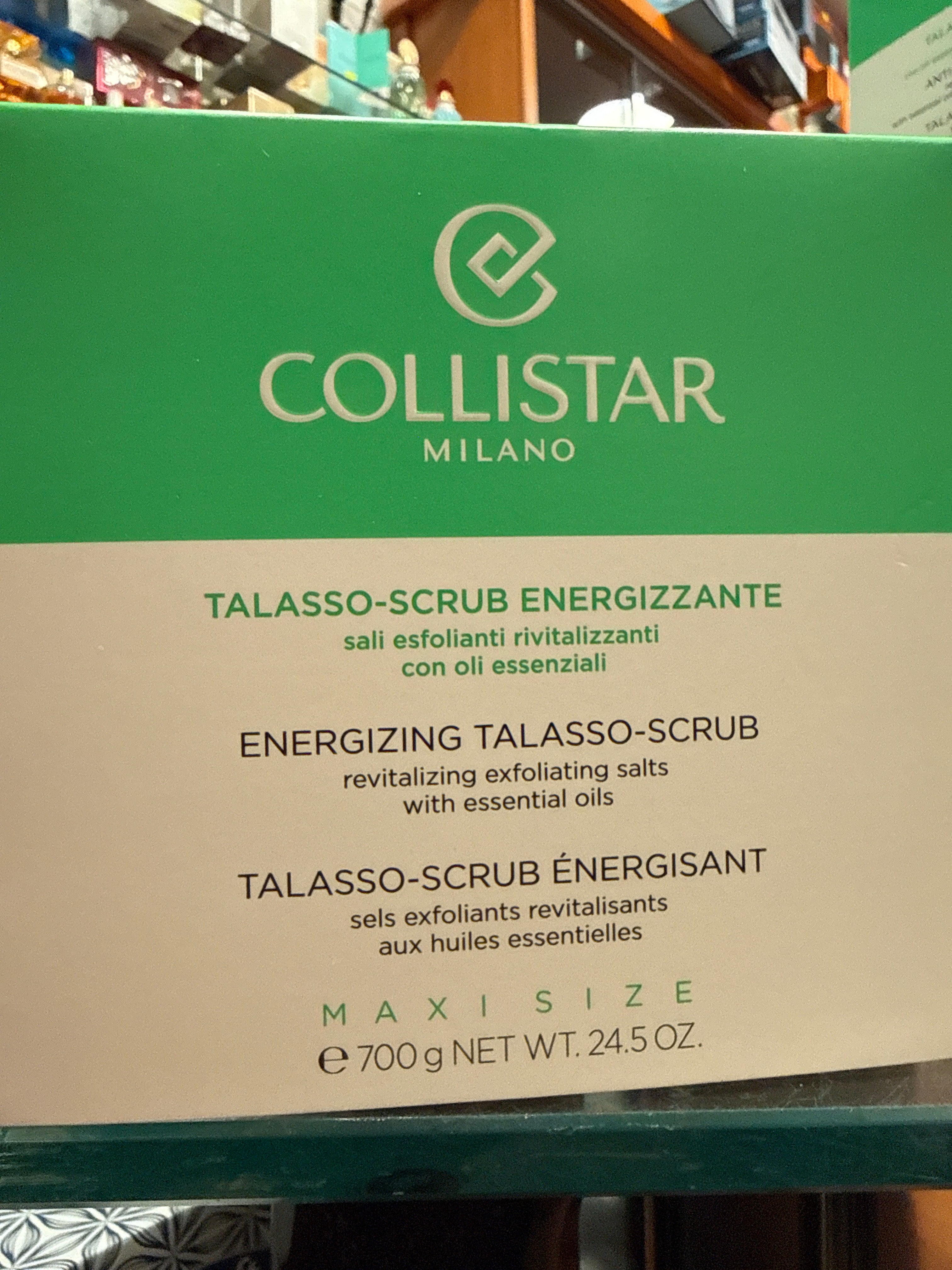 Collistar Talasso, scrub energizzante, corpo 700 g