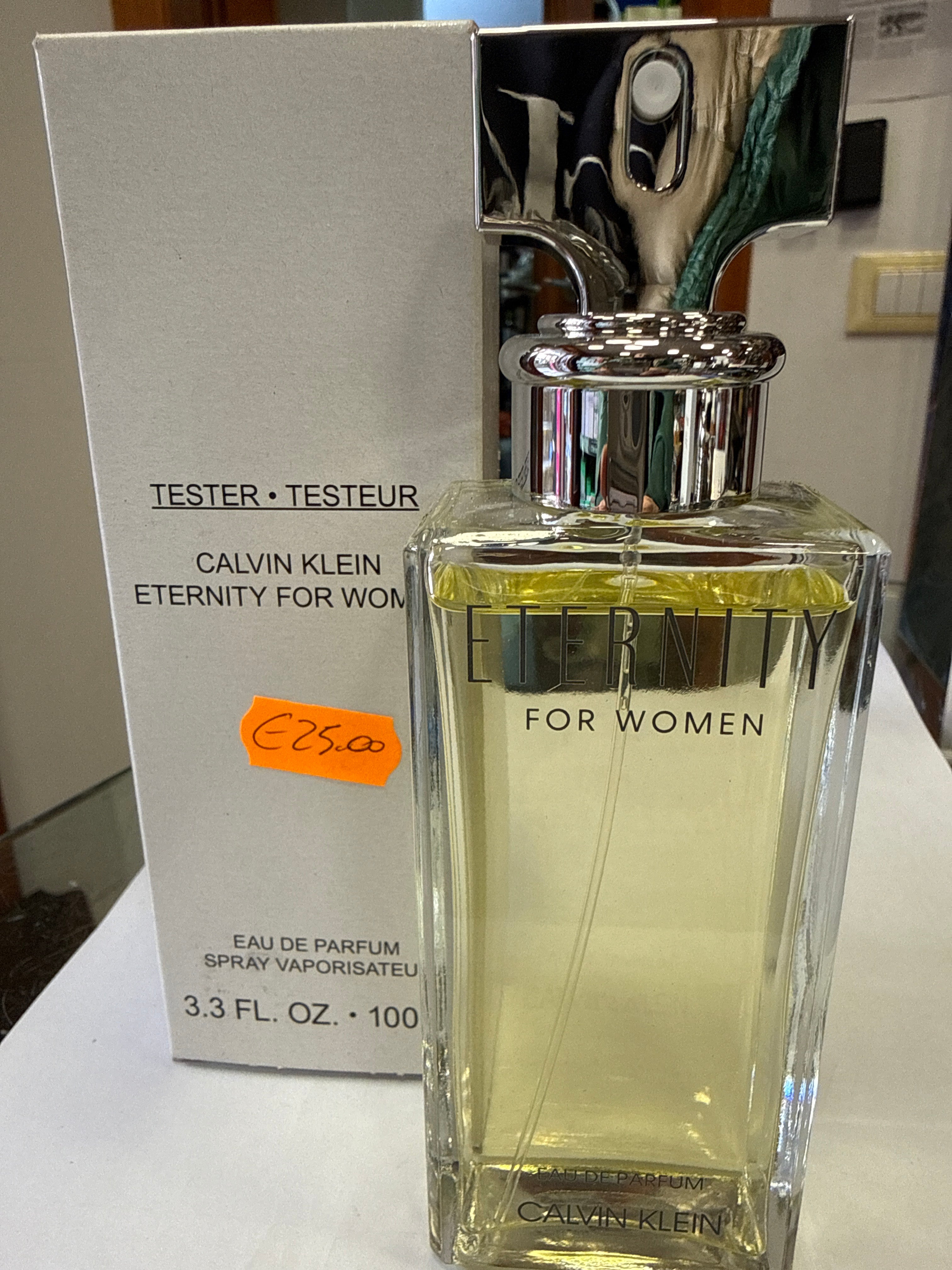 Tester Ck Eternity Fir Woman Edp 100ml