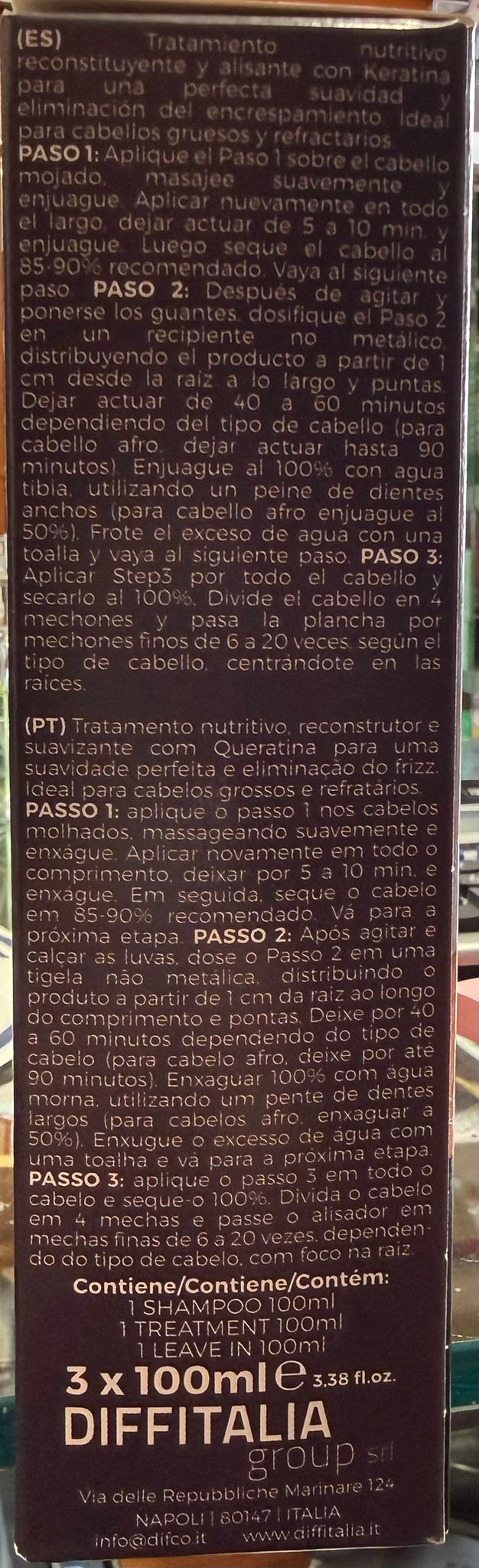 RETRO' TRATTAMENTO KERATINA LISS PLUS 3X 100 ML