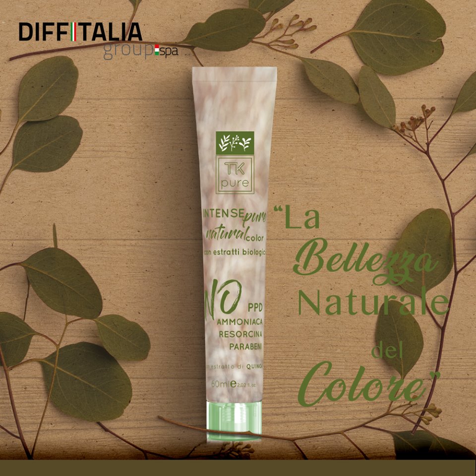 Colore TK Pure Intense Natural Color 8.13 BIONDO CHIARO CENERE DORTO 60ml