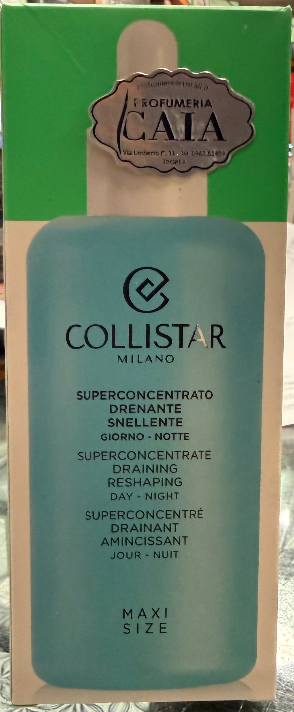 Collistar superconcentrato ￼ drenante snellente, giorno notte 200 ml