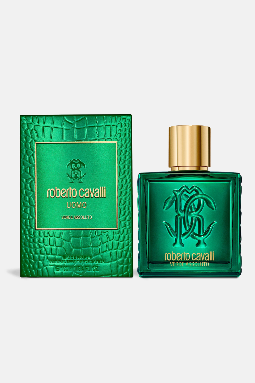 Roberto Cavalli Uomo Verde Assoluto Eau de Parfum 100 ml NOVITA'