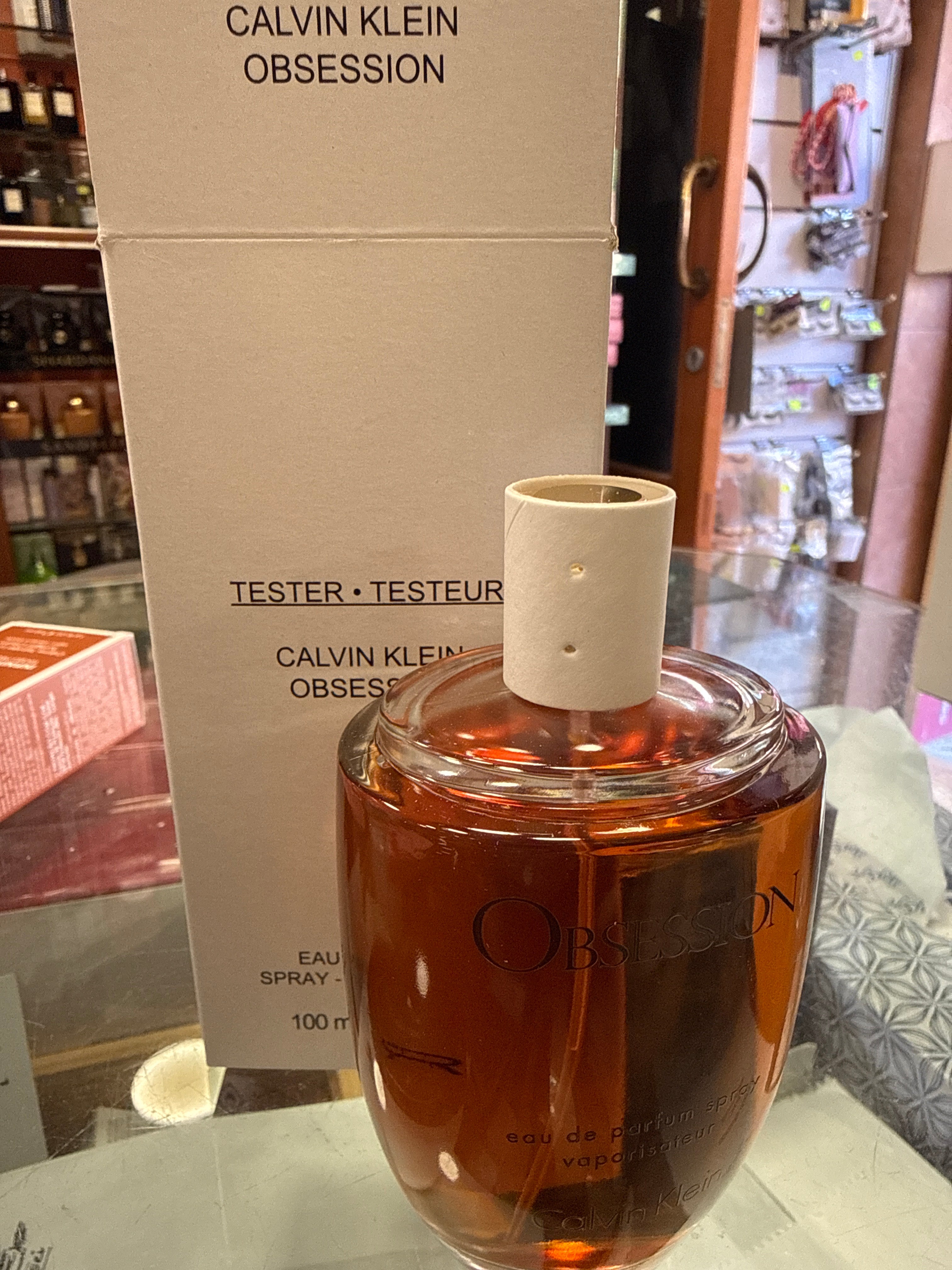 TESTER CK OBSESSION FOR WOMEN EDP 100ML