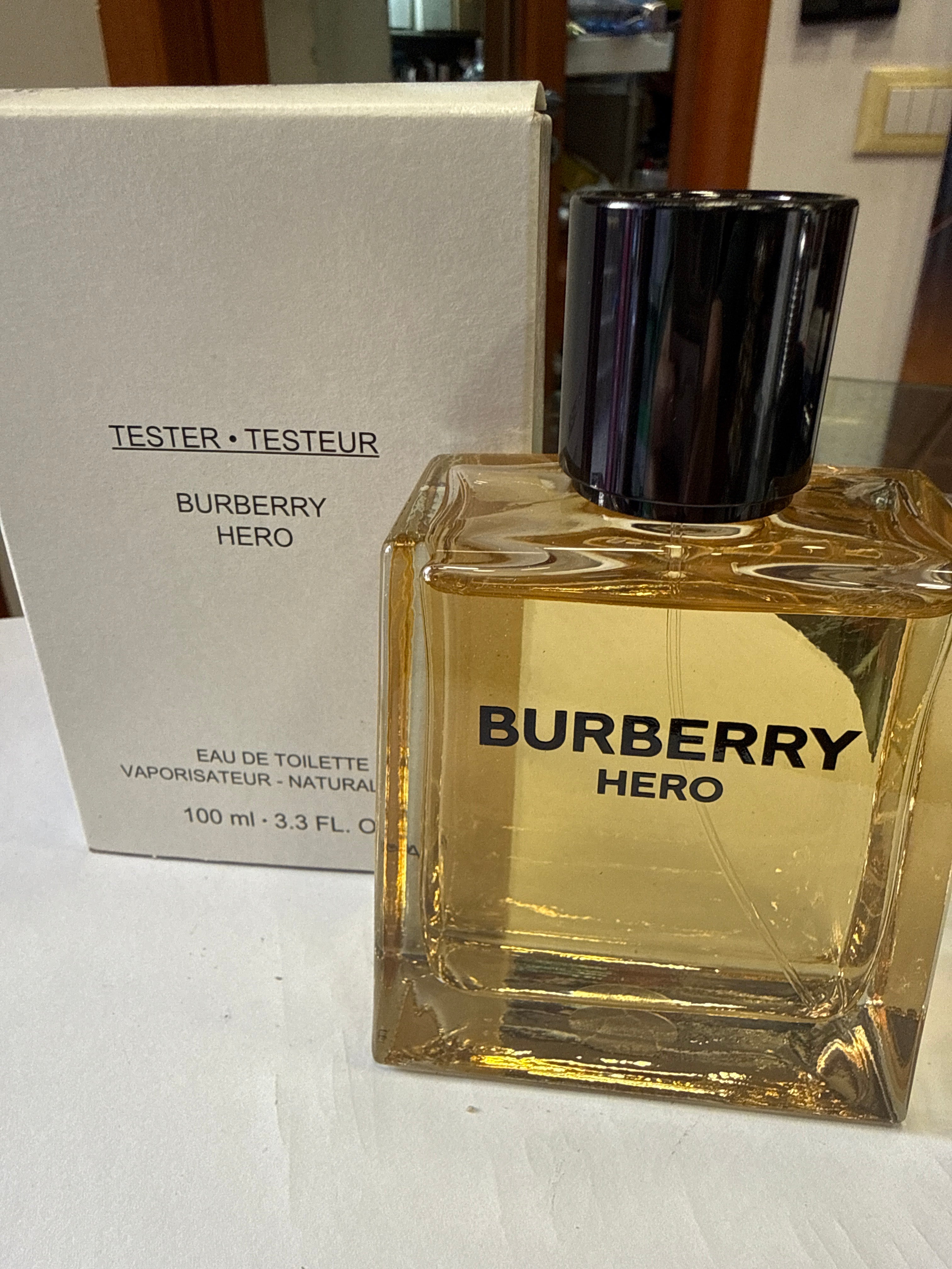 Tester Burberry Hero edt 100ml uomo