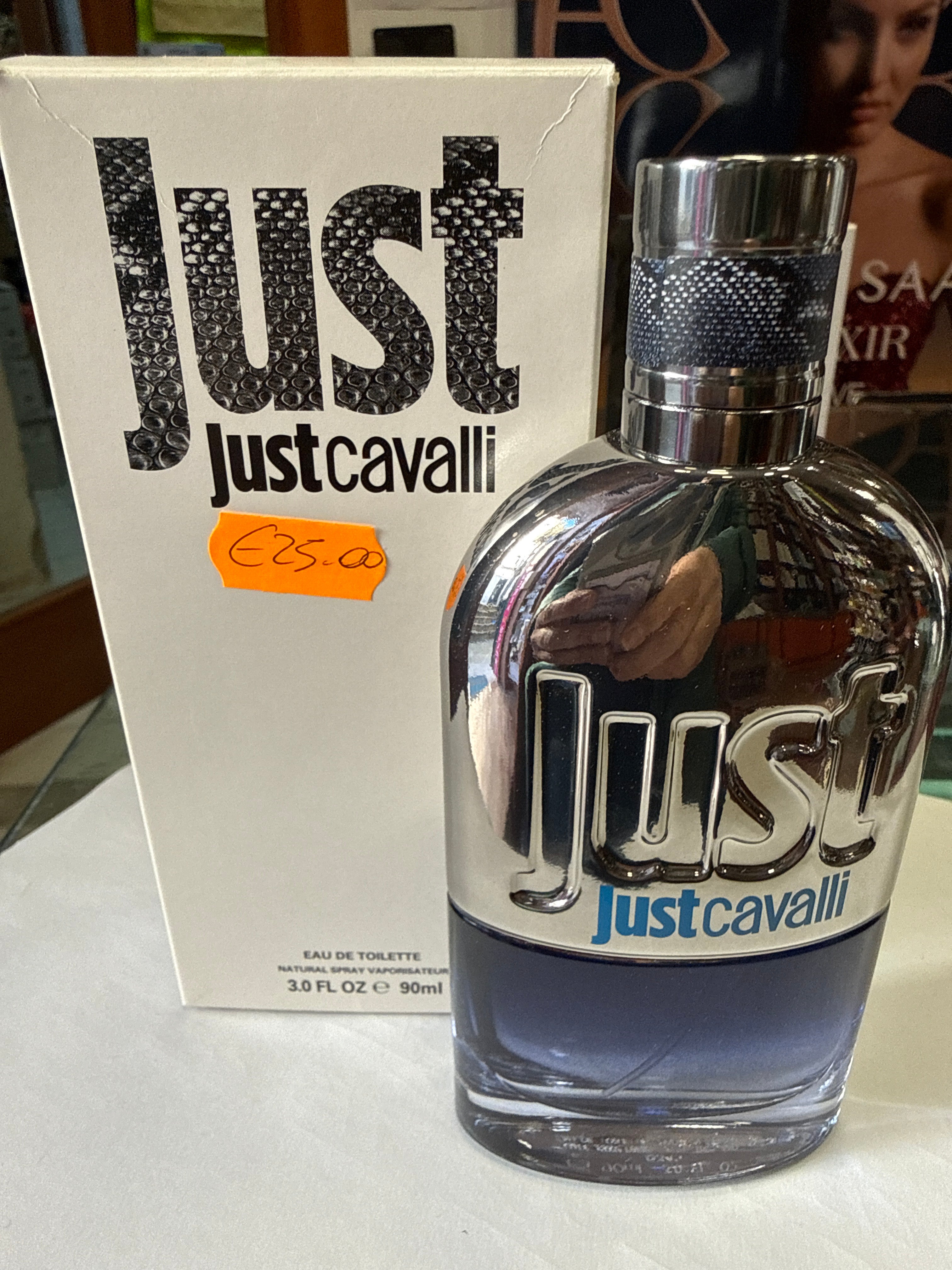 Tester Roberto Cavalli JustCavalli Men 90ml