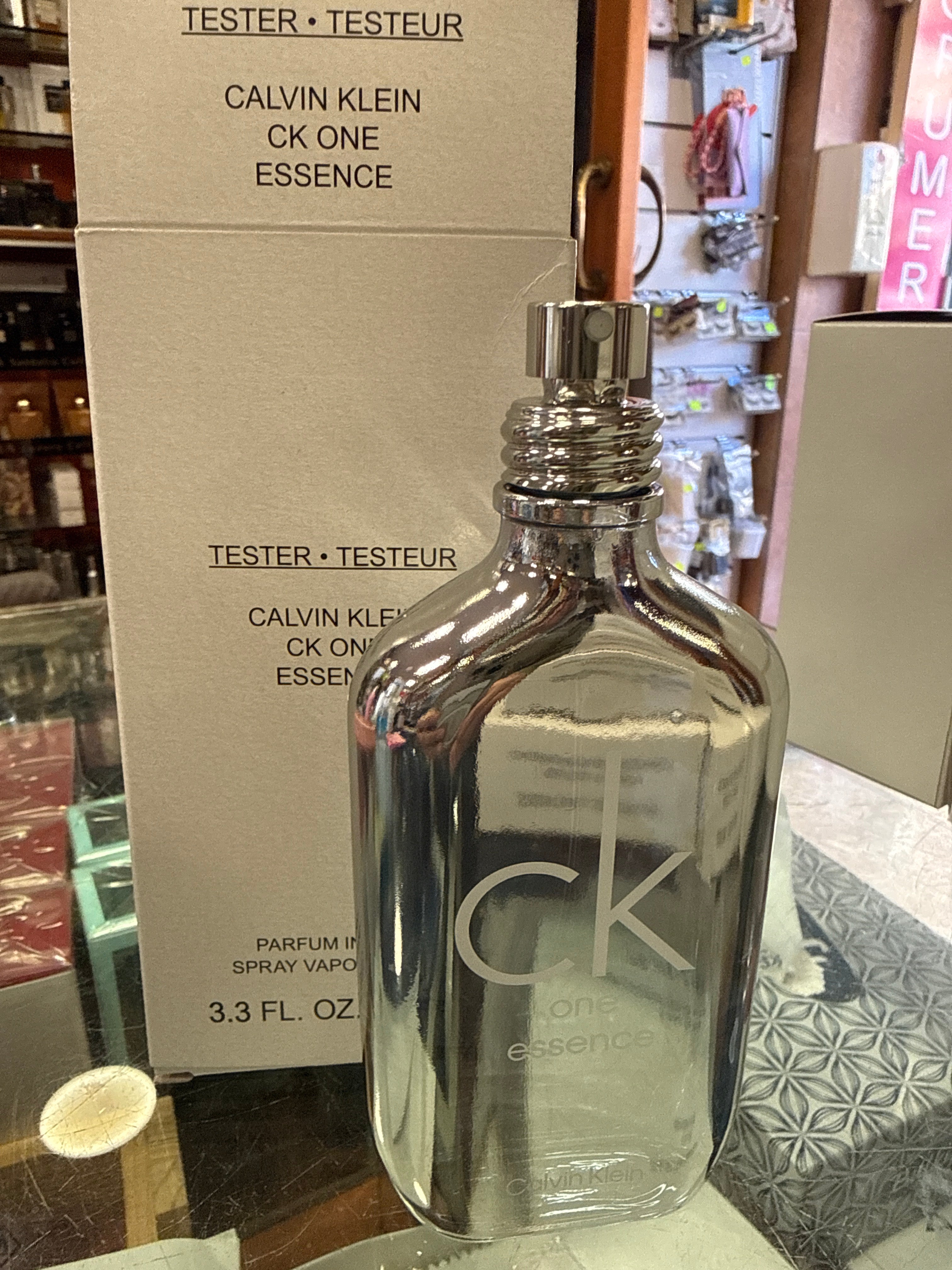 TESTER CK ONE ESSENCE PARFUM INTENSE 100ML UNISEX