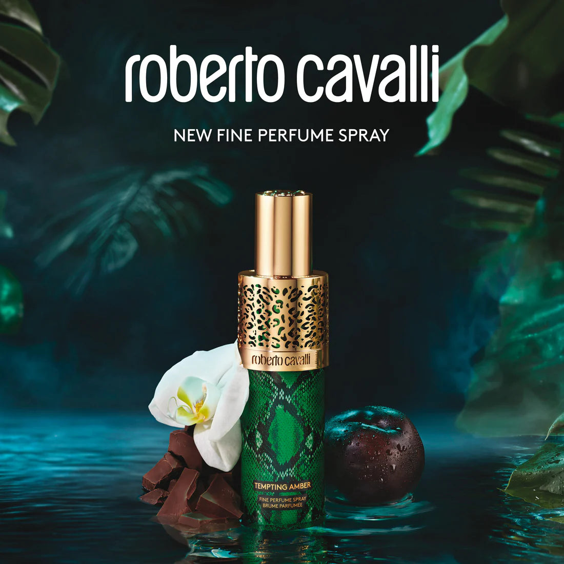 Roberto Cavalli Tempting Amber Fine Perfume Spray Body Mist  150ML
