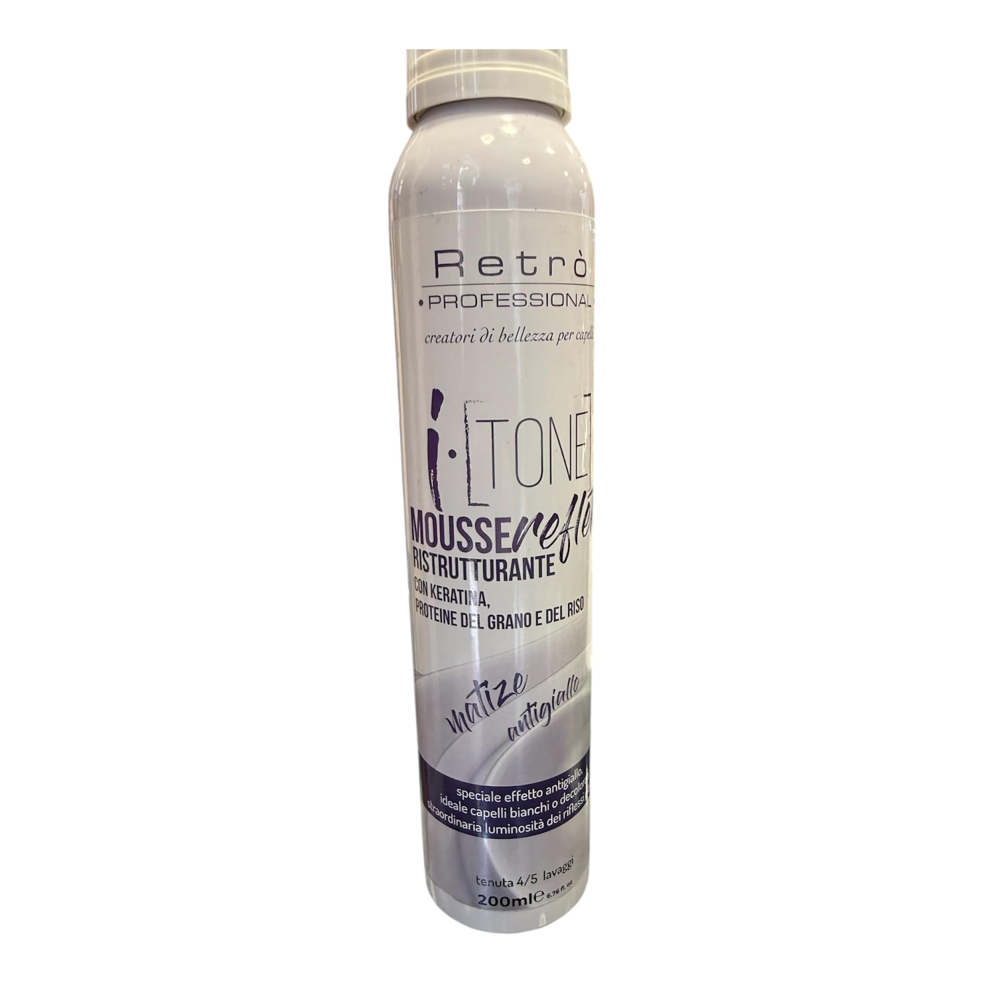RETRO' ITONE MOUSSE REFLET 200ML MATIZE ANTIGIALLO