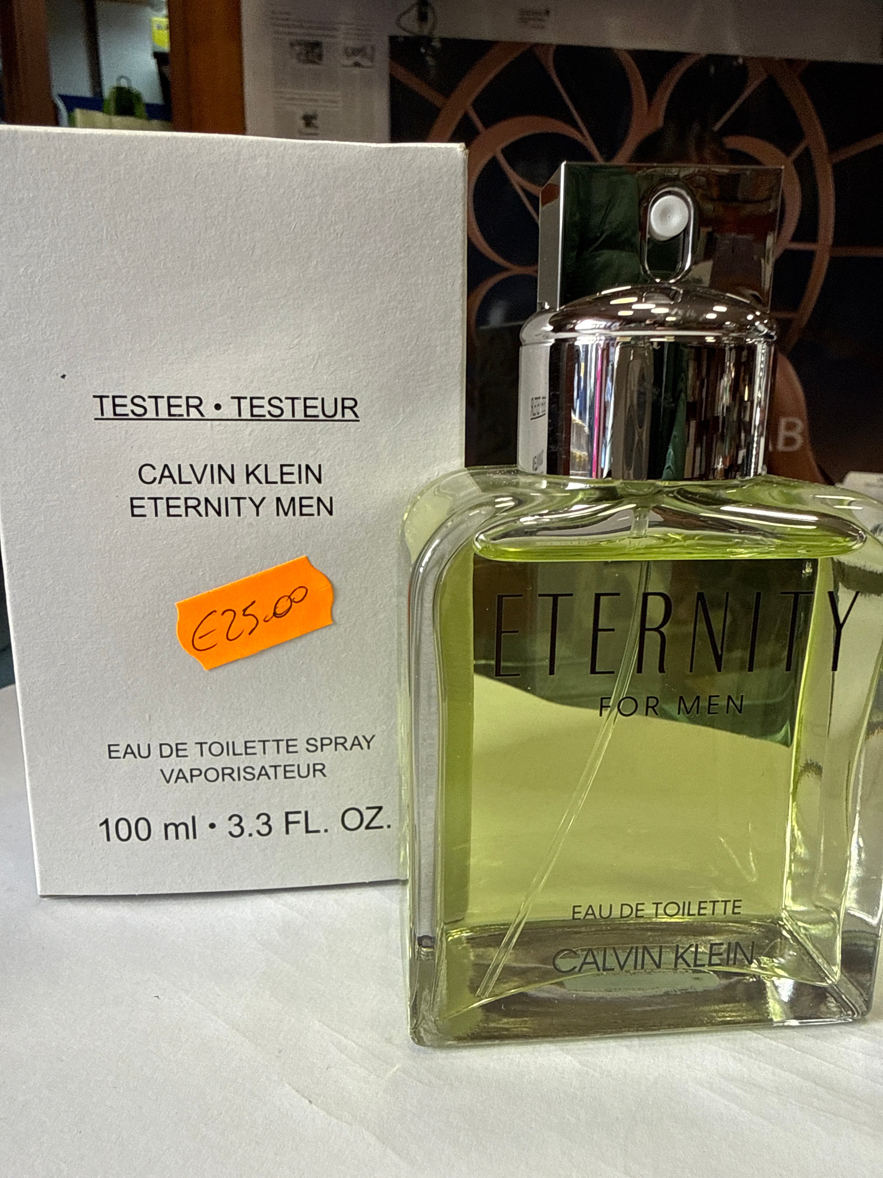 Tester CK Eternity Men edt 100ml