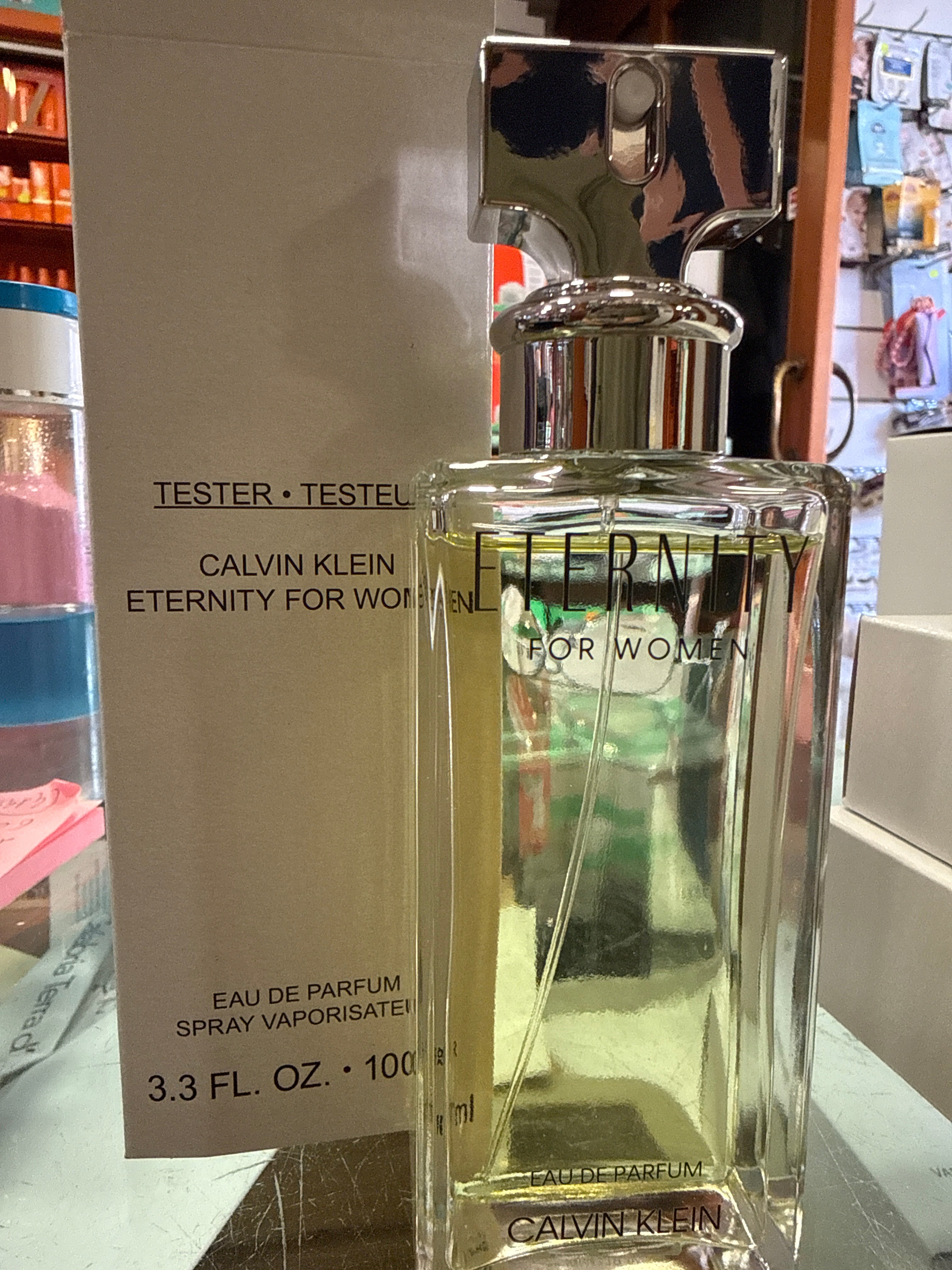 TESTER CK ETERNITY FOR WOMEN EDP 100ML