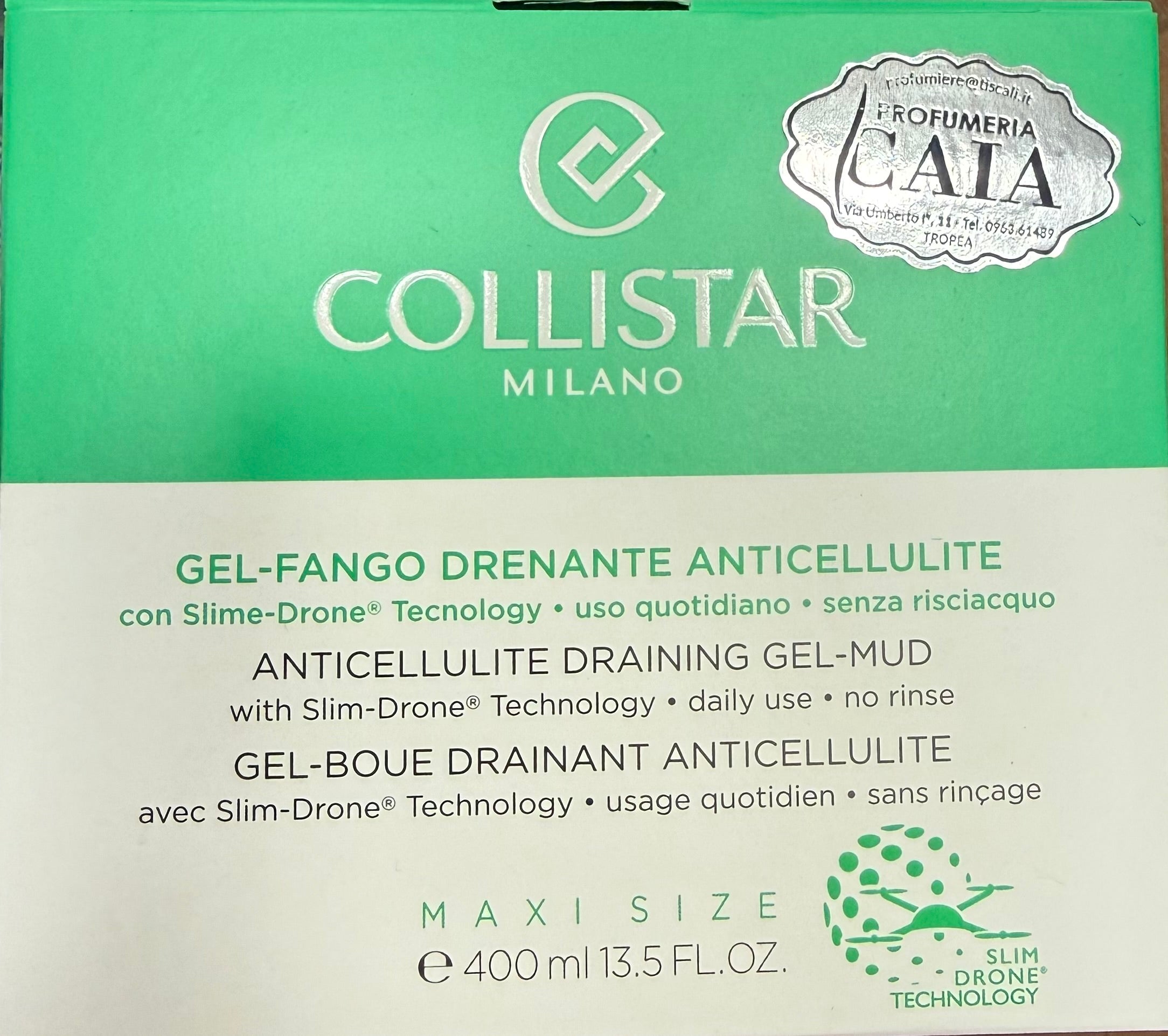 Collistar gel fango drenante anticellulite 400 ml ￼