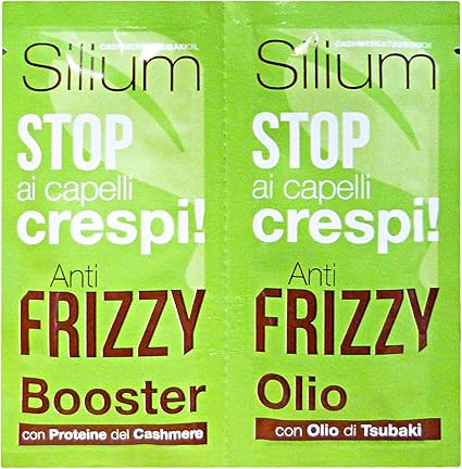 Silium Tsubaki E Cashmere Anti-Frizzi Bustina Kit - 24 Ml