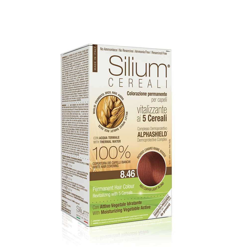 N 8.46 BIOND. CH. RAME ROSSO COLORAZIONE PERMANENTE PER CAPELLI IN CREMA