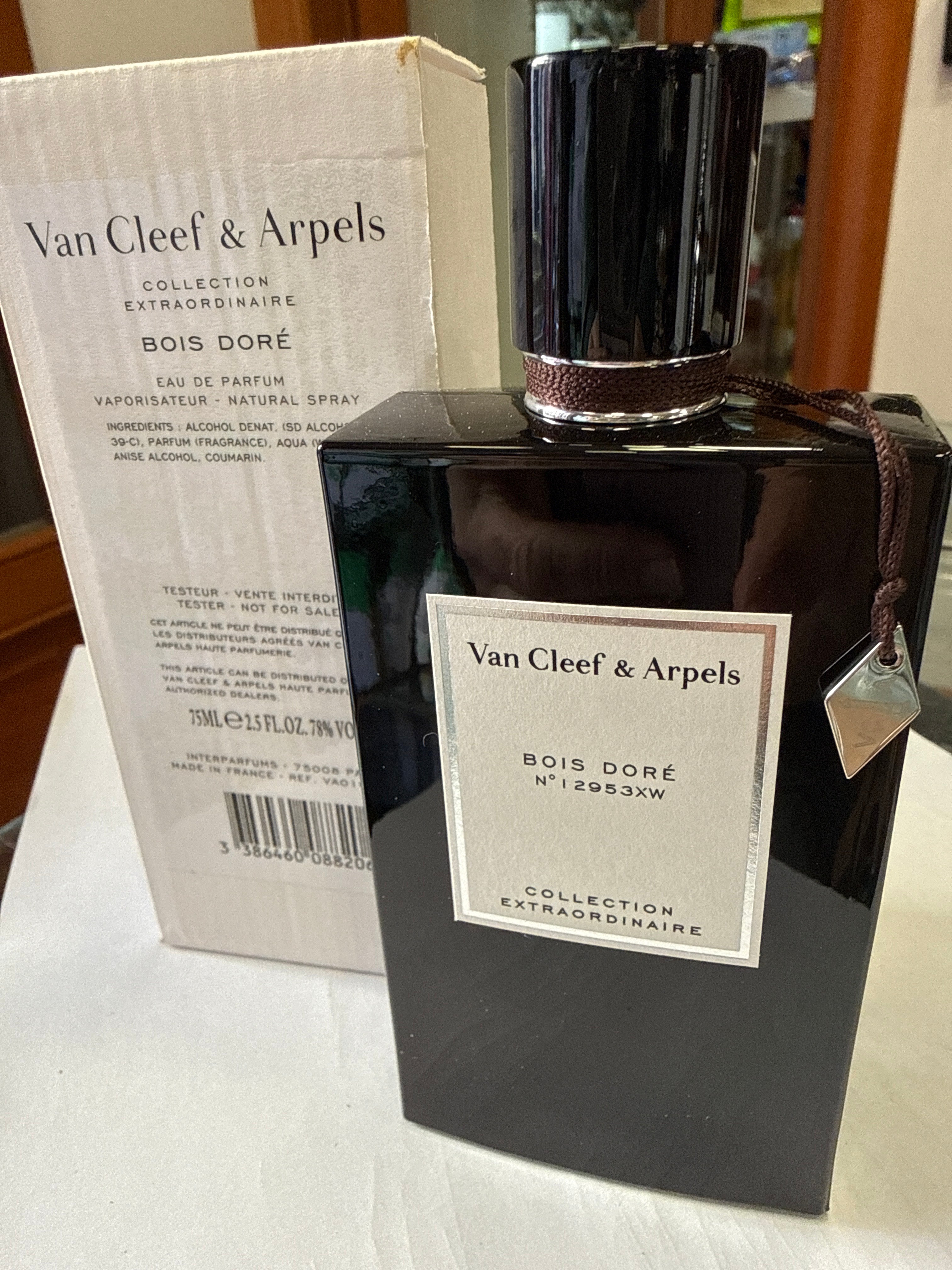 Tester Van Cleef & Arpels collection Extraordinarie Bois Doré edp 75ml