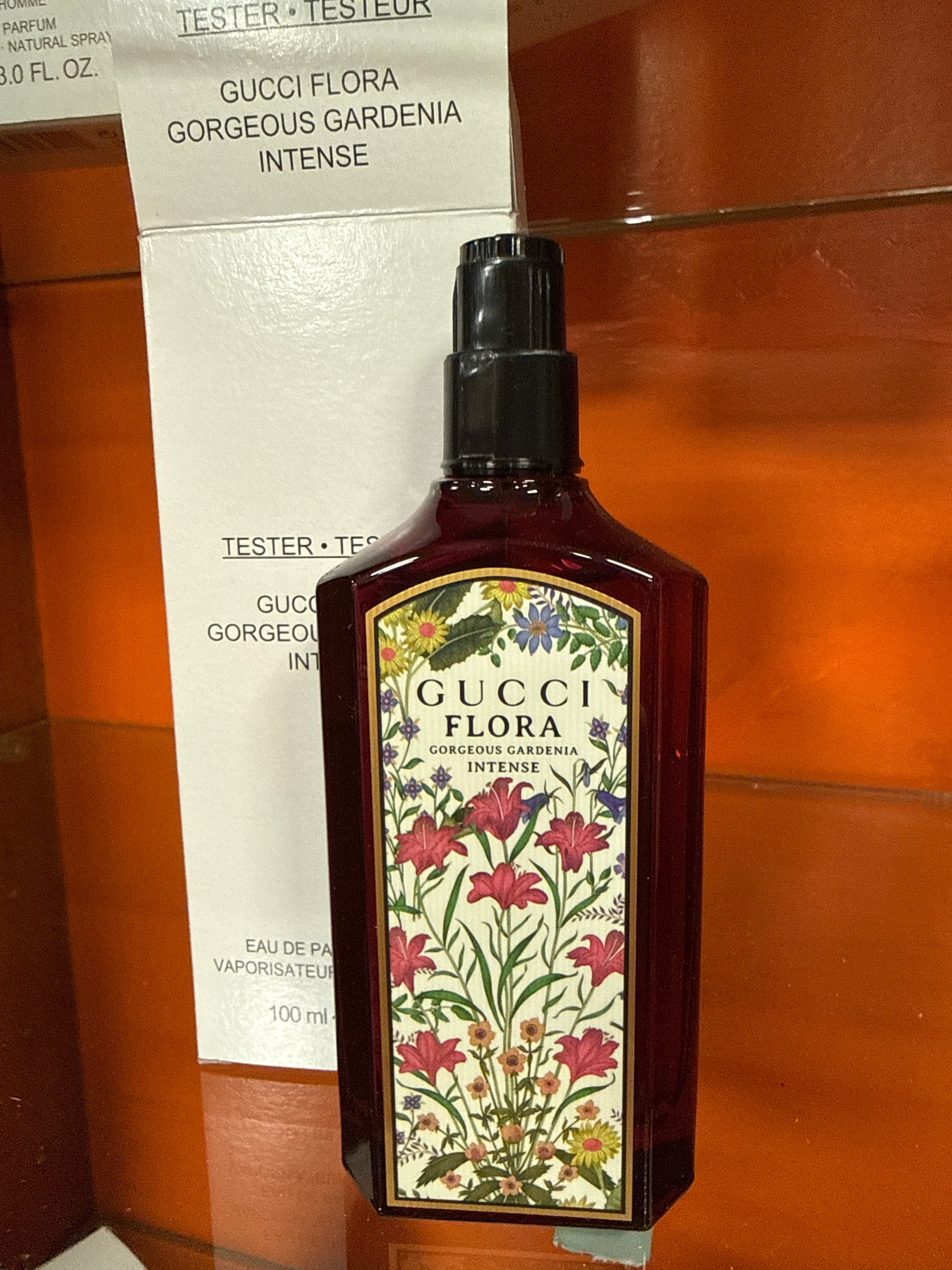 Tester nuovo Gucci Flora Gorgeous gardenia intense 100ml