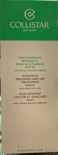 Collistar trattamento intensivo, pancia e fianchi notte 250 ml ￼