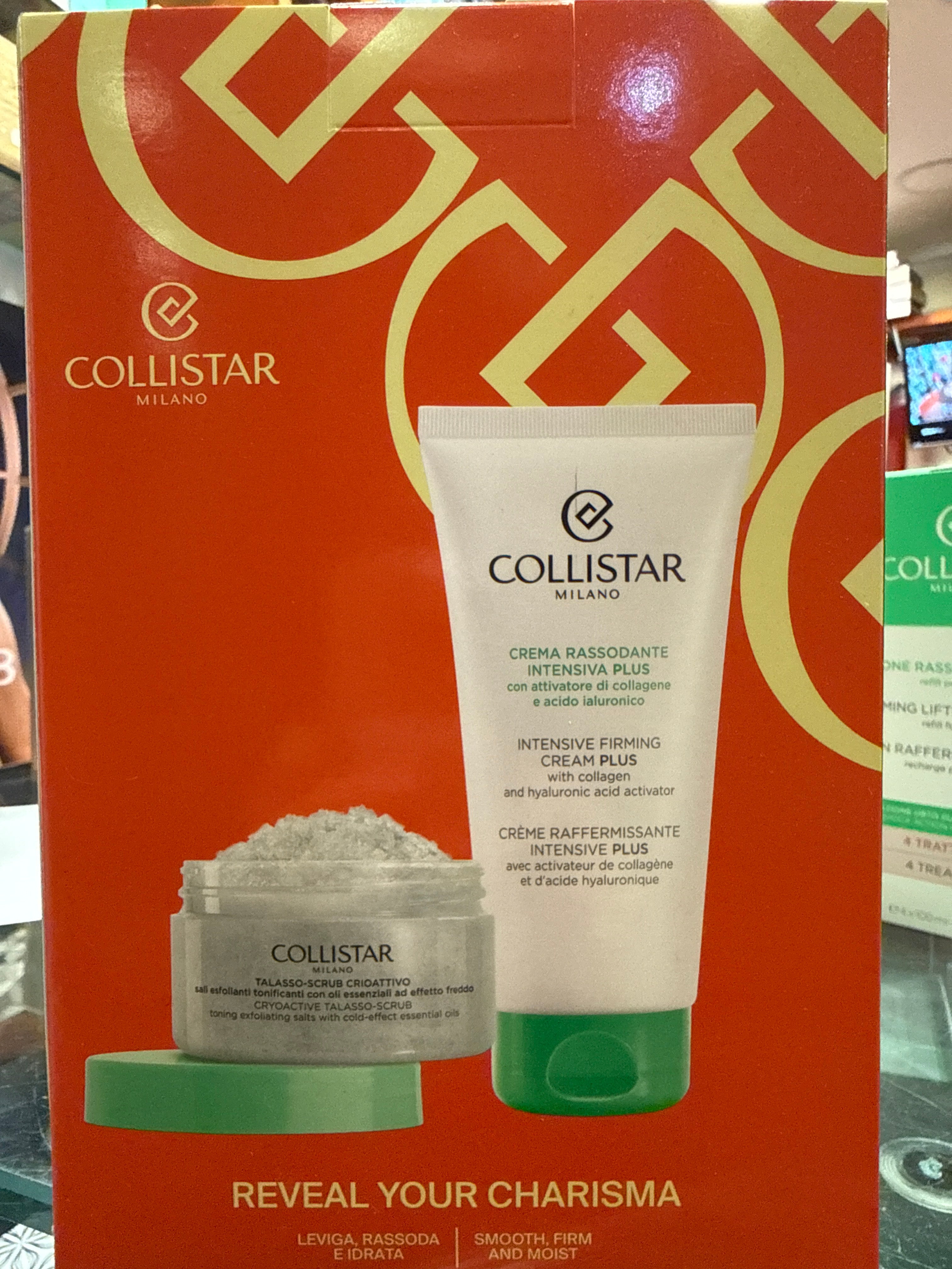 Collistar kit crema rassodante intensiva plus 175ml + Talasso scrub creativo 150ml