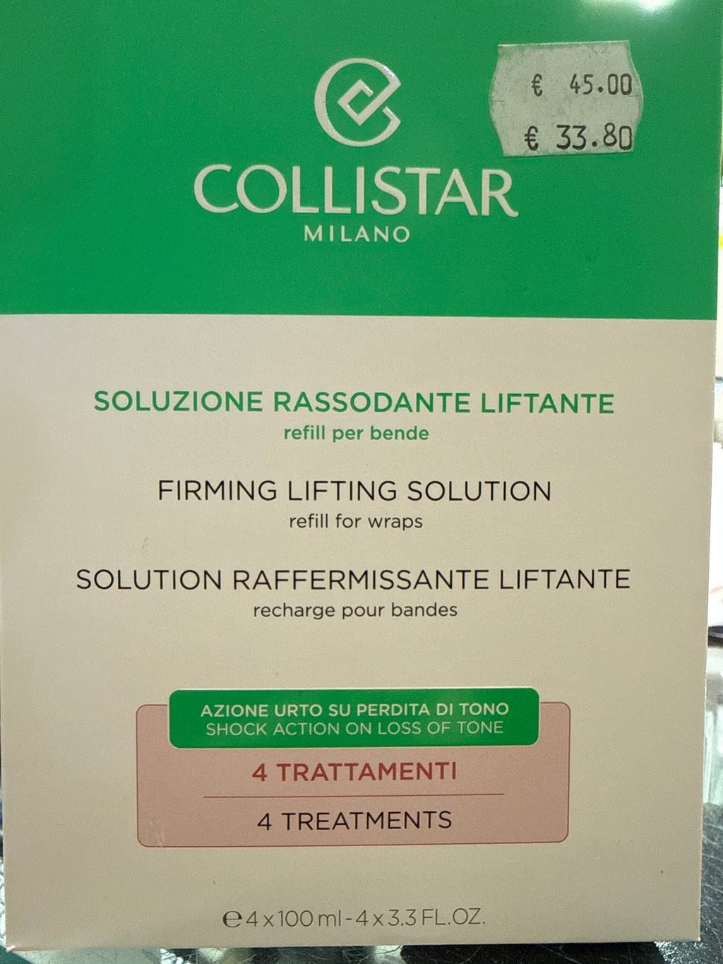 Collistar Soluzione Rassodante Liftante 4 x 100ml