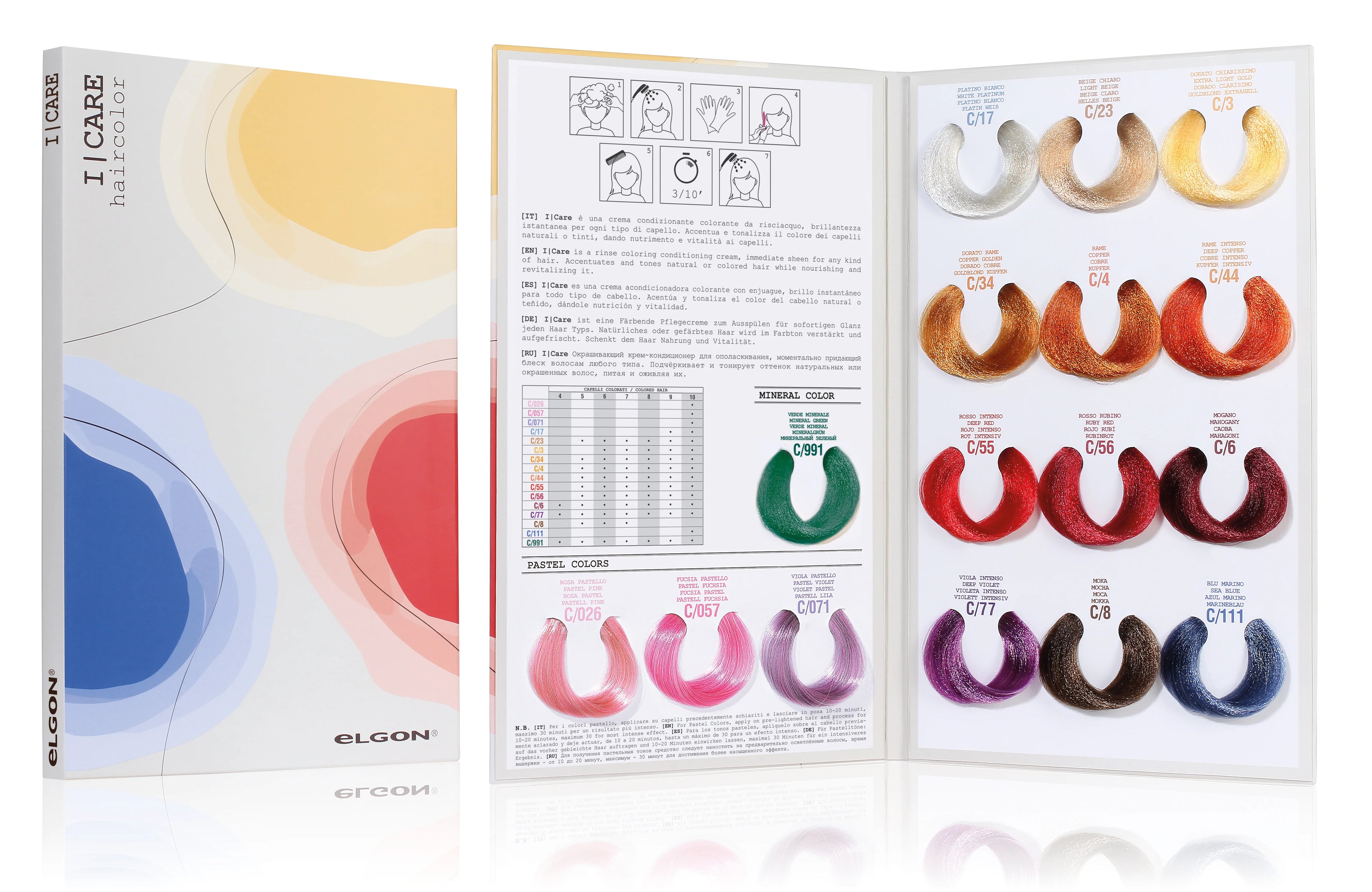 ELGON HAIRCOLOR ICARE C/3 DORATO CHIARISSIMO