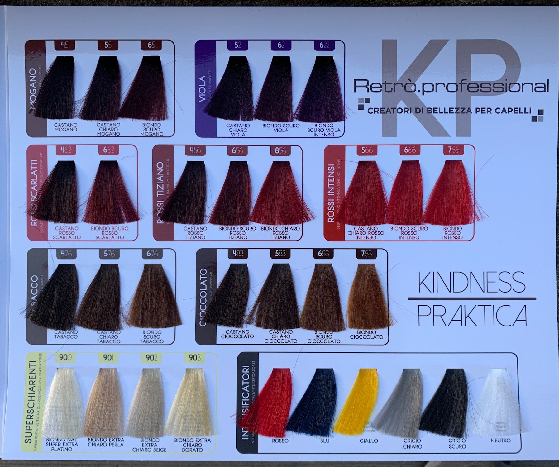 /0 BIONDO CH.SSIMO RETRO' KINDNESS PRAKTICA COLORAZIONE CAPELLI