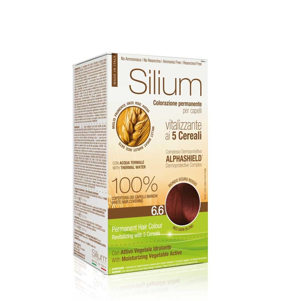 N 6.6 BIONDO SCURO ROSSO COLORAZIONE PERMANENTE PER CAPELLI IN CREMA