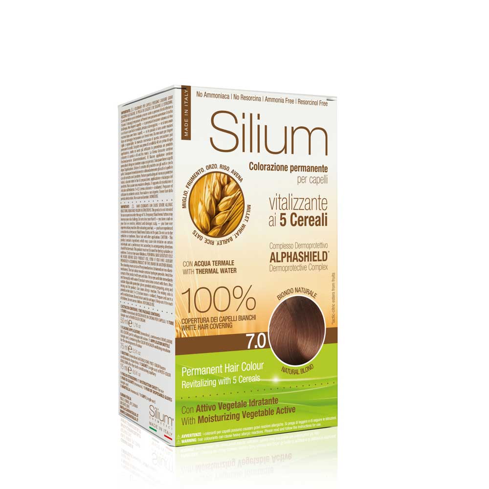 N 7.0 BIONDO NATURALE COLORAZIONE PERMANENTE PER CAPELLI IN CREMA