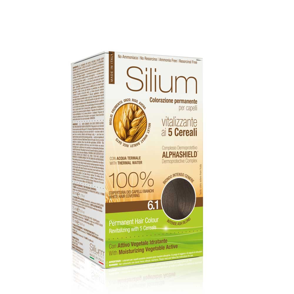 N 6.1 BIONDO INTENSO CENERE COLORAZIONE PERMANENTE PER CAPELLI IN CREMA