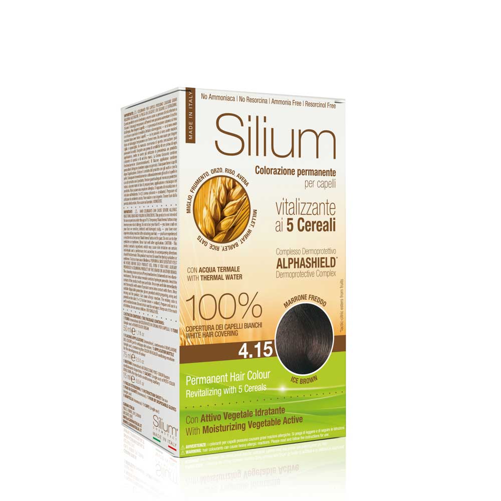 N 4.15 MARRONE FREDDO COLORAZIONE PERMANENTE PER CAPELLI IN CREMA