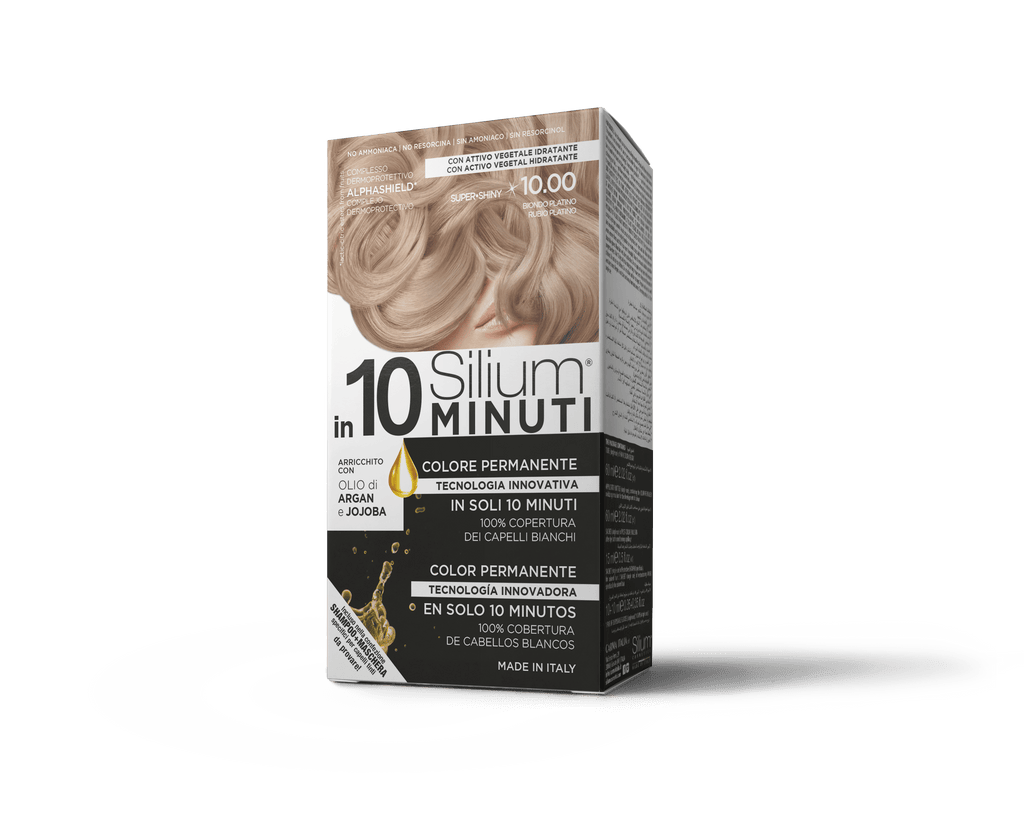 Silium 10.0  in 10 Minuti Colorazione Permanente