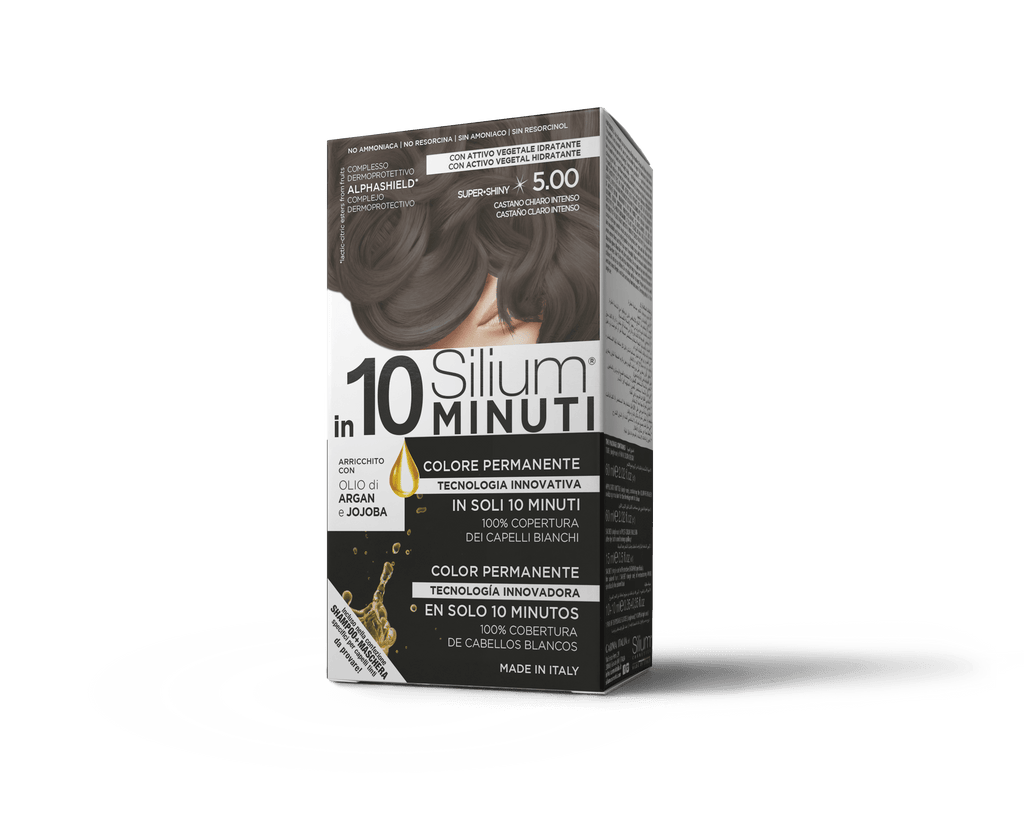 Silium 5.0  in 10 Minuti Colorazione Permanente