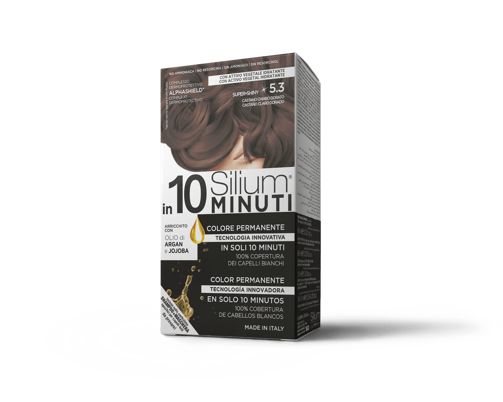 Silium 5.3  in 10 Minuti Colorazione Permanente
