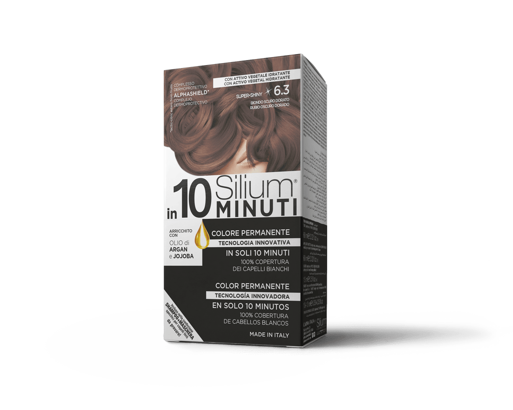 Silium 6.3  in 10 Minuti Colorazione Permanente